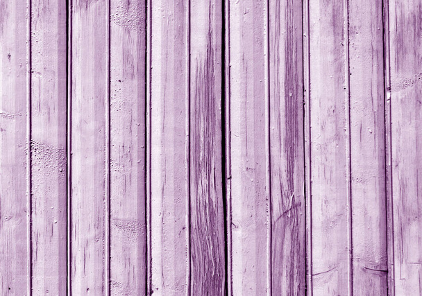 Magenta kleur oude houten hek textuur.  - Foto, afbeelding