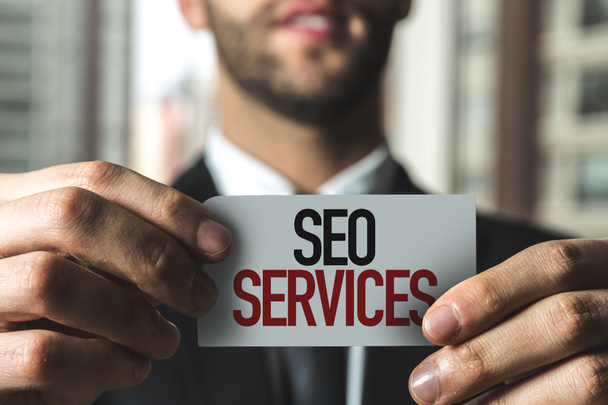 paper with sign seo services - Fotoğraf, Görsel