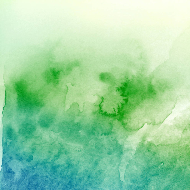 Watercolor colorful blot - Foto, Imagen