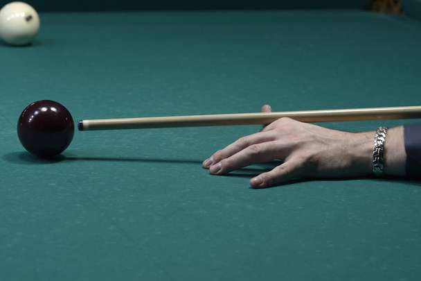 Biljart. Snooker, Russische Biljart - Foto, afbeelding