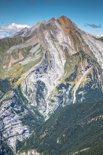 Mountains in the Pyrenees, Ordesa Valley National Park, Aragon,  - Fotó, kép