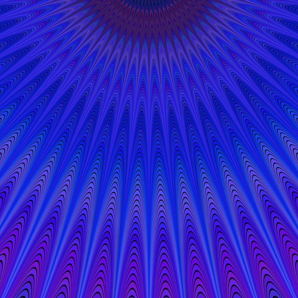 Μπλε αφηρημένο διανυσματικό φράκταλ τέχνη φόντο σχεδίασης - Διάνυσμα, εικόνα