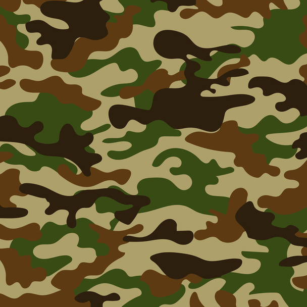 picture with a military color of the ground  khaki - Vector, Image