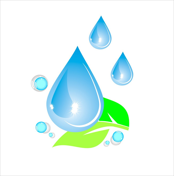 Капли воды - Фото, изображение
