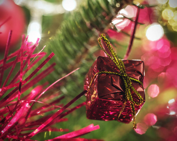 Decorations on the Christmas tree - Fotografie, Obrázek