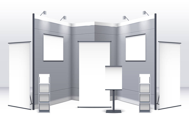 Exhibition Stand Template - Vector, Image