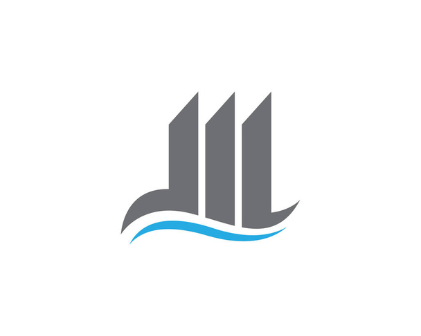 Λογότυπο οικονομικών επιχειρήσεων - Διάνυσμα, εικόνα