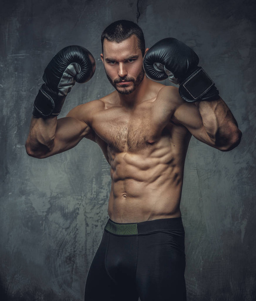 Brutal boxer fighter - Photo, Image