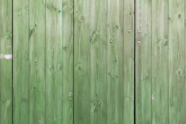 Stará textura ze zeleného dřeva s přírodními vzory - Fotografie, Obrázek