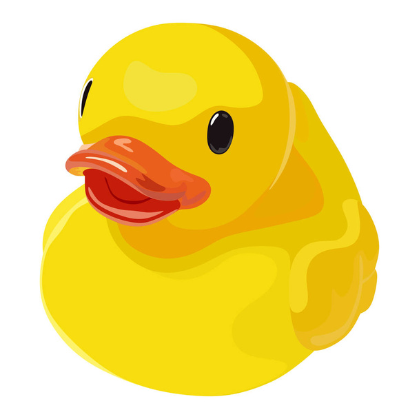 Rubber ducky for bath - Vettoriali, immagini