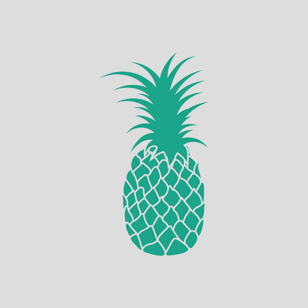 Ilustração de ícone de abacaxi
. - Vetor, Imagem