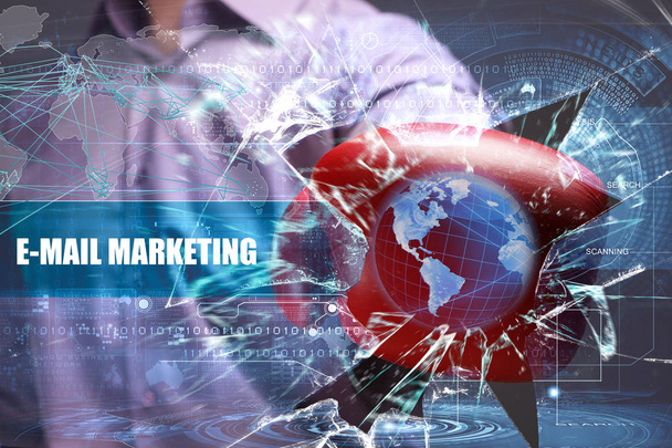 Business. Technology. Internet. Marketing. E-mail marketing - Photo, Image
