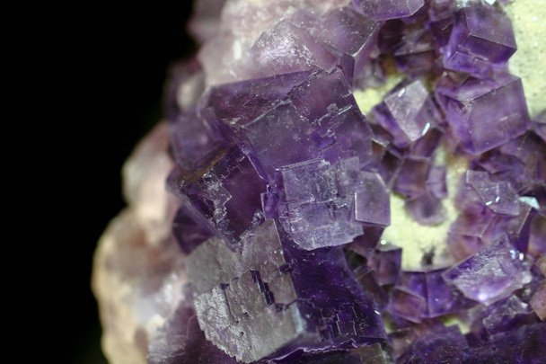 violet fluorite cubes - Photo, Image