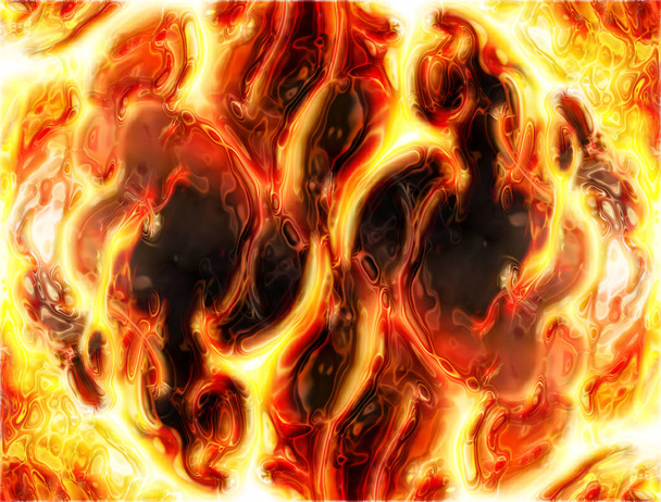 Абстрактный огонь - Фото, изображение