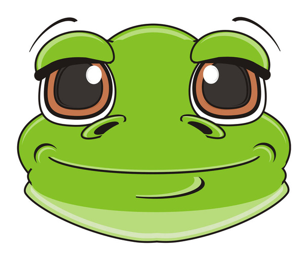 happy green frog - Photo, Image
