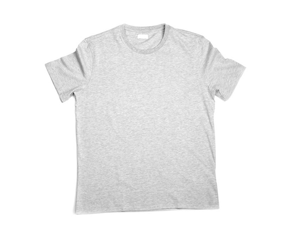 Blank grey t-shirt - Foto, Imagem