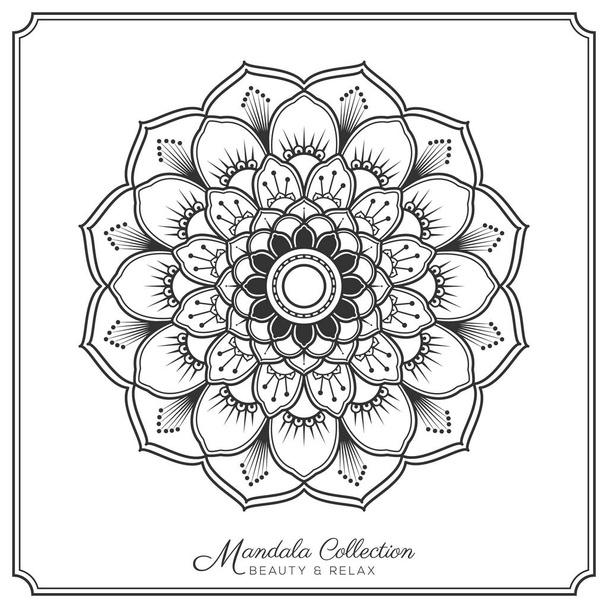 mandala decorative ornament design - Vector, Image