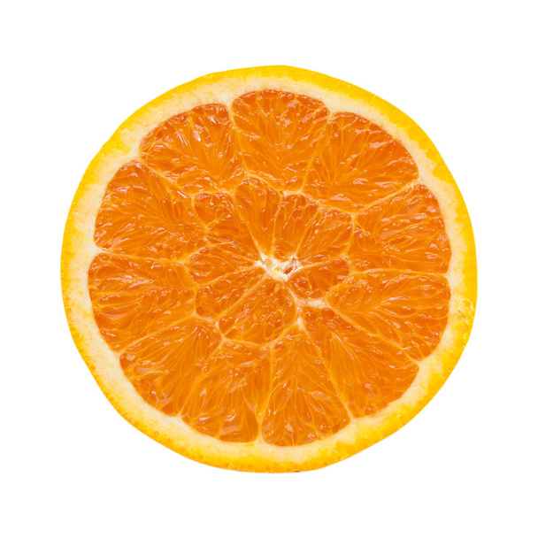 Orange fruit isolated on a white background - Φωτογραφία, εικόνα