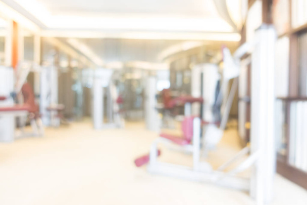 Abstract blur gym and fitness room - Photo, Image