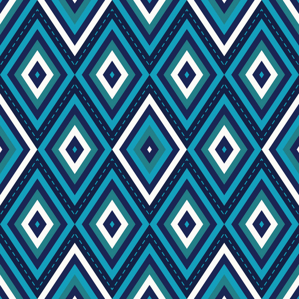 Patrón sin costura de Argyle azul
 - Vector, Imagen