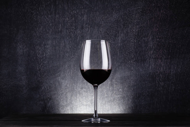 Glass of red wine - Фото, изображение