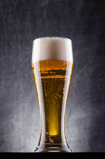 Tall glass of beer - Zdjęcie, obraz