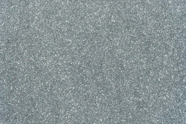 Ασημί glitter υφή αφηρημένο φόντο - Φωτογραφία, εικόνα