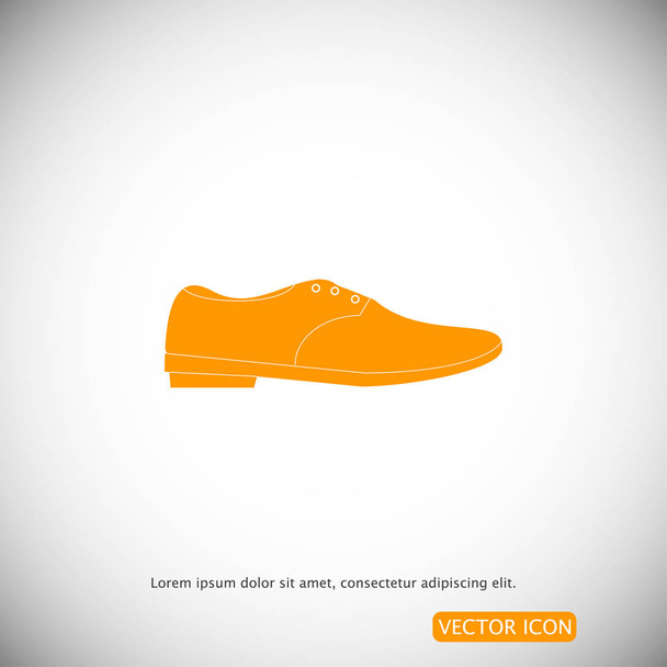simple shoe icon - Вектор, зображення