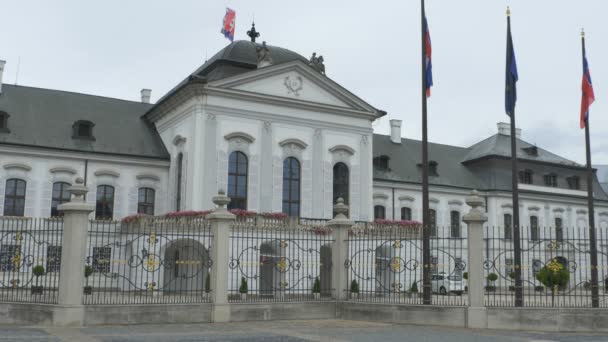 Bratislava Grassalkovich Palace - Footage, Video