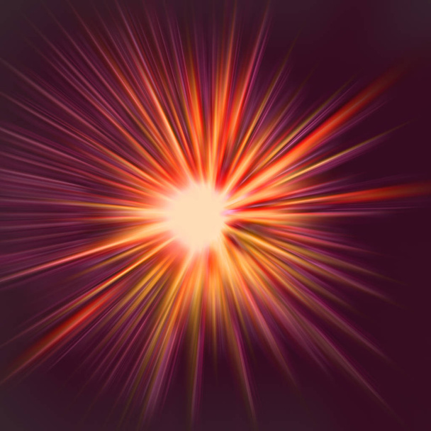 abstrakter Explosionshintergrund - Foto, Bild