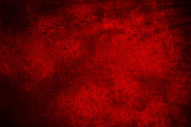 red fabric artistic background with simulated blurred ink. - Foto, Bild