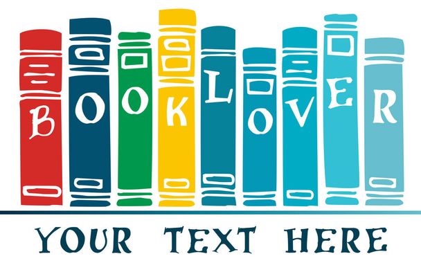 Book Lover Vector Illustration, Design, Logo - Vector, Image