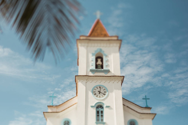 Tilt shift shooting of church in Brazil - 写真・画像