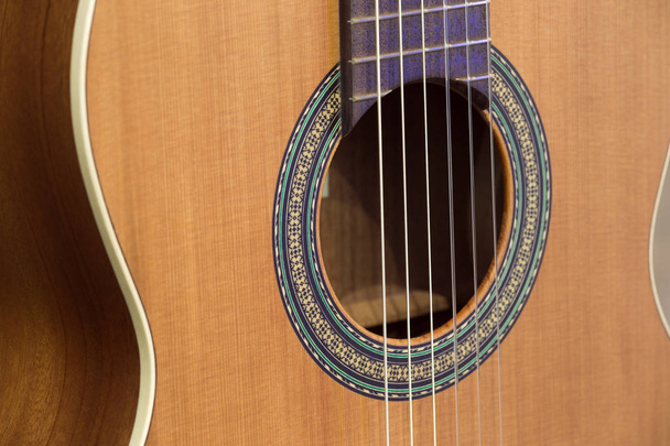 acoustic guitar detail - Photo, Image