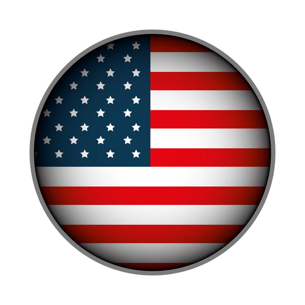 united states of america emblem - Vector, Image