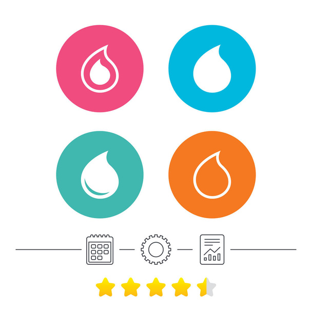 Water drop icons - Vector, Image