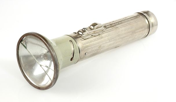 alte Taschenlampe - Foto, Bild