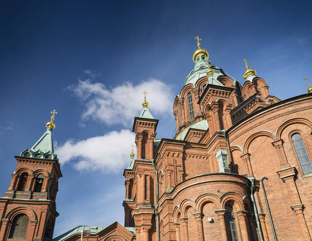 Успенського Православної Церкви собору визначною в Гельсінкі c - Фото, зображення
