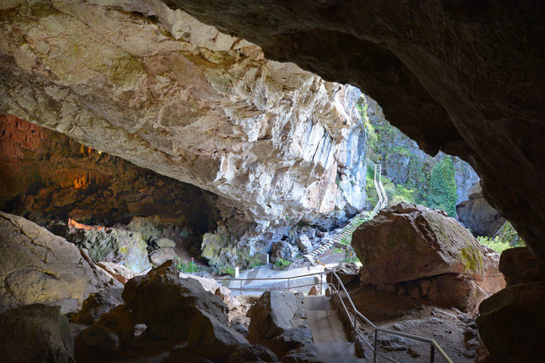 Jenolan mağaraları dağlar yeni Güney Wales Avustralya mavi  - Fotoğraf, Görsel