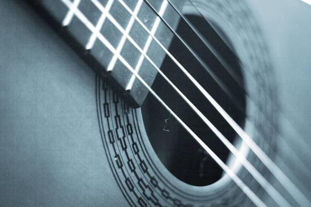 Ισπανικής ακουστικής κιθάρας - Φωτογραφία, εικόνα