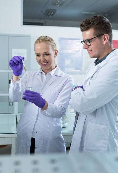 two people working in the laboratory - Photo, Image