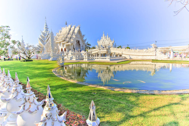 Wat Rong Khun, Chiang Rai, Thaialnd - Foto, afbeelding