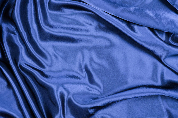 blue fabric cloth background texture - Fotografie, Obrázek