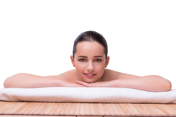 Woman in spa health concept - Foto, afbeelding