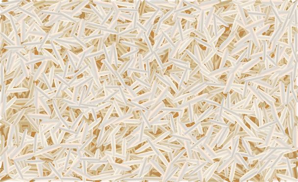 Basmati rice pattern vector illustration - Vector, Image
