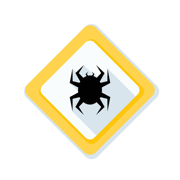 icono de signo antivirus
 - Vector, Imagen