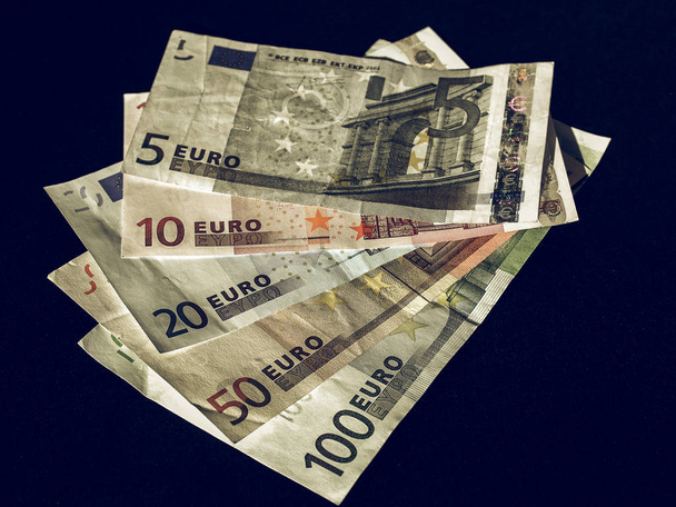 Vintage Euro note - Foto, Bild