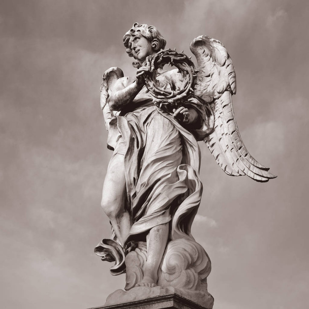 statue castel sant angelo rom, italie
 - Photo, image