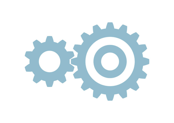 Průmyslová ikona na bílém pozadí - Vektor, obrázek