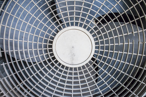 Forgó ventilátor közelről - Fotó, kép
